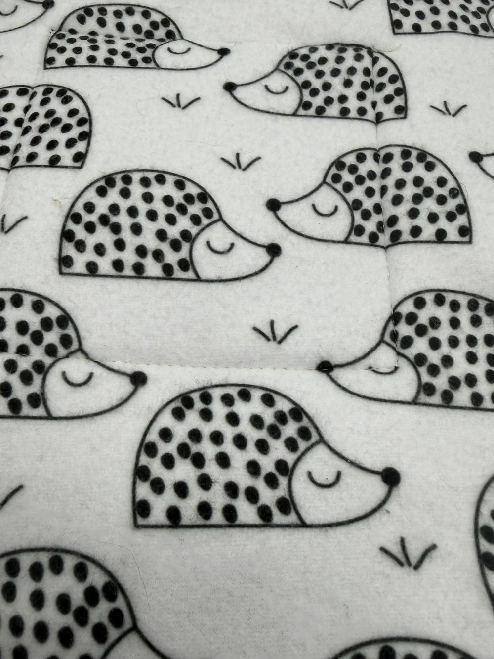 Guinea Pig P Piddle Pads Reversible Fleece 12” Pair Lot 2 Hedghog